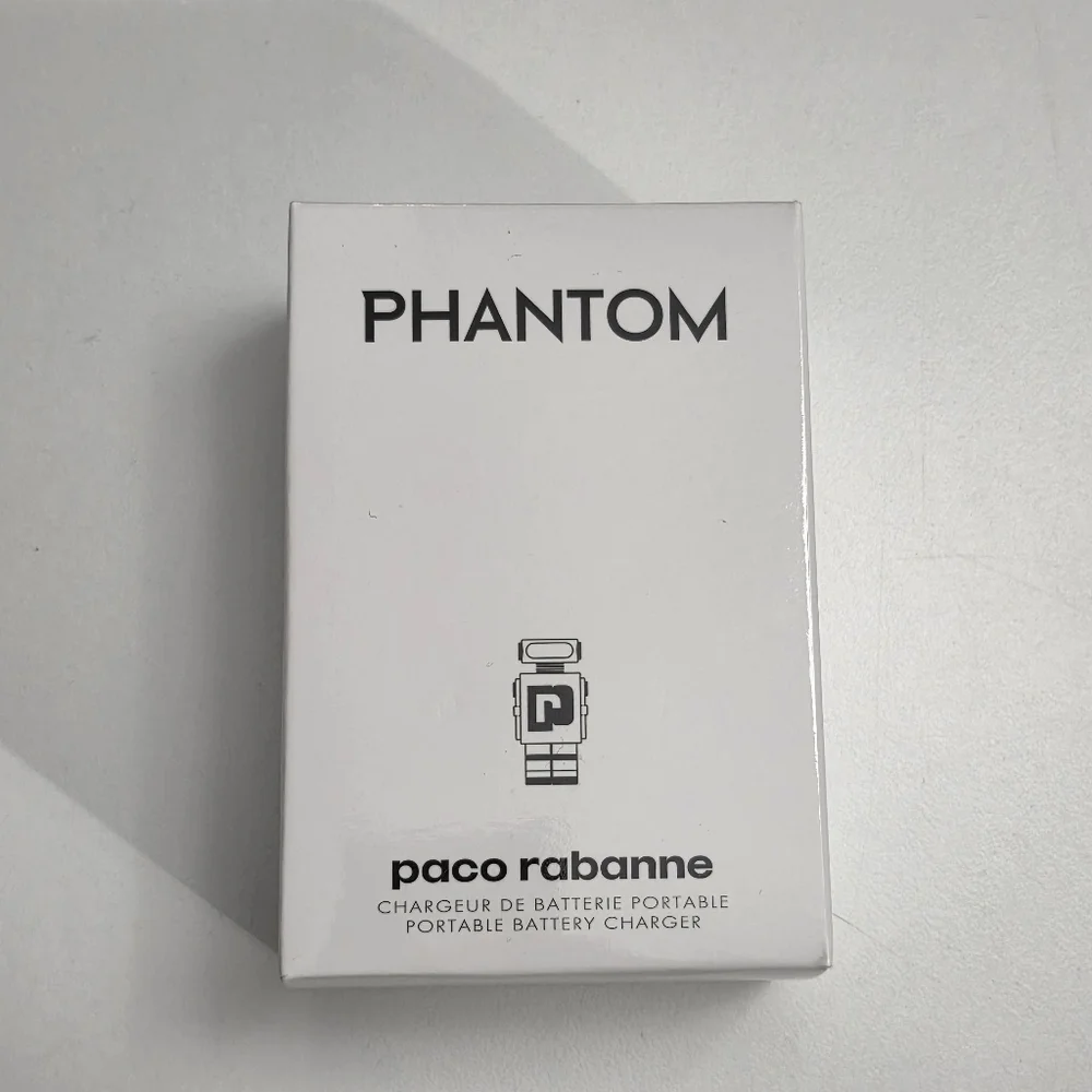 Paco Rabanne Phantom Portable Battery Charger NEW in Box (NO CORDS)